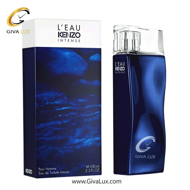 ادو تویلت مردانه کنزو اورجینال مدل Kenzo L’Eau Kenzo Intense Pour Homme | لئو کنزو اینتنس پور هوم حجم  100 میل